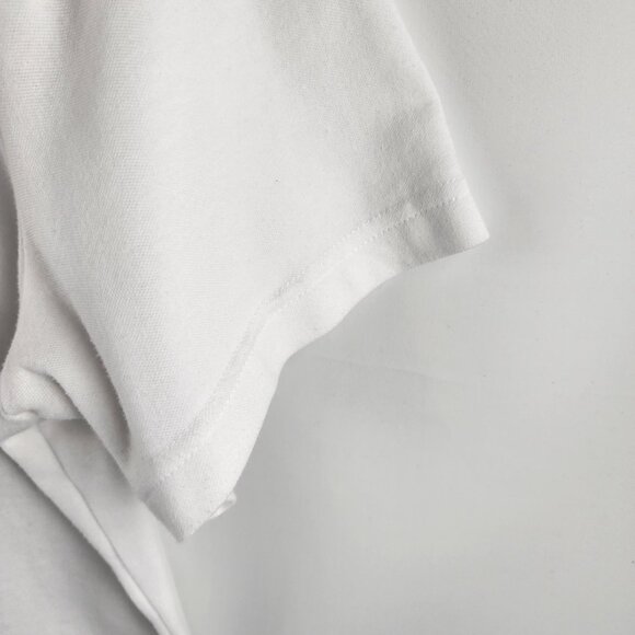 Good Good Polo Men XL White Blue Fighting For Par S/S Golf Polo - Picture 5 of 7